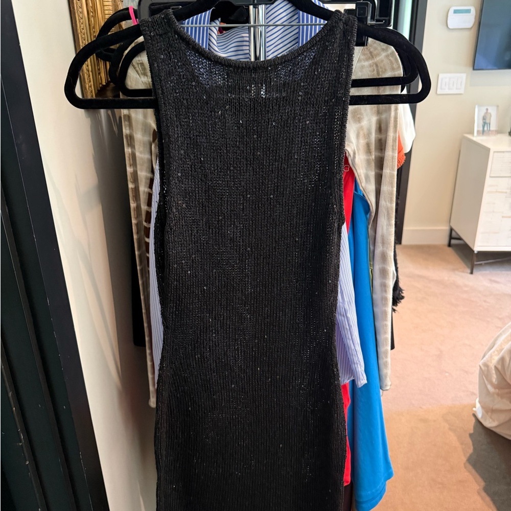 Asta Resort Black Sequin Dress - Picture 6 of 6